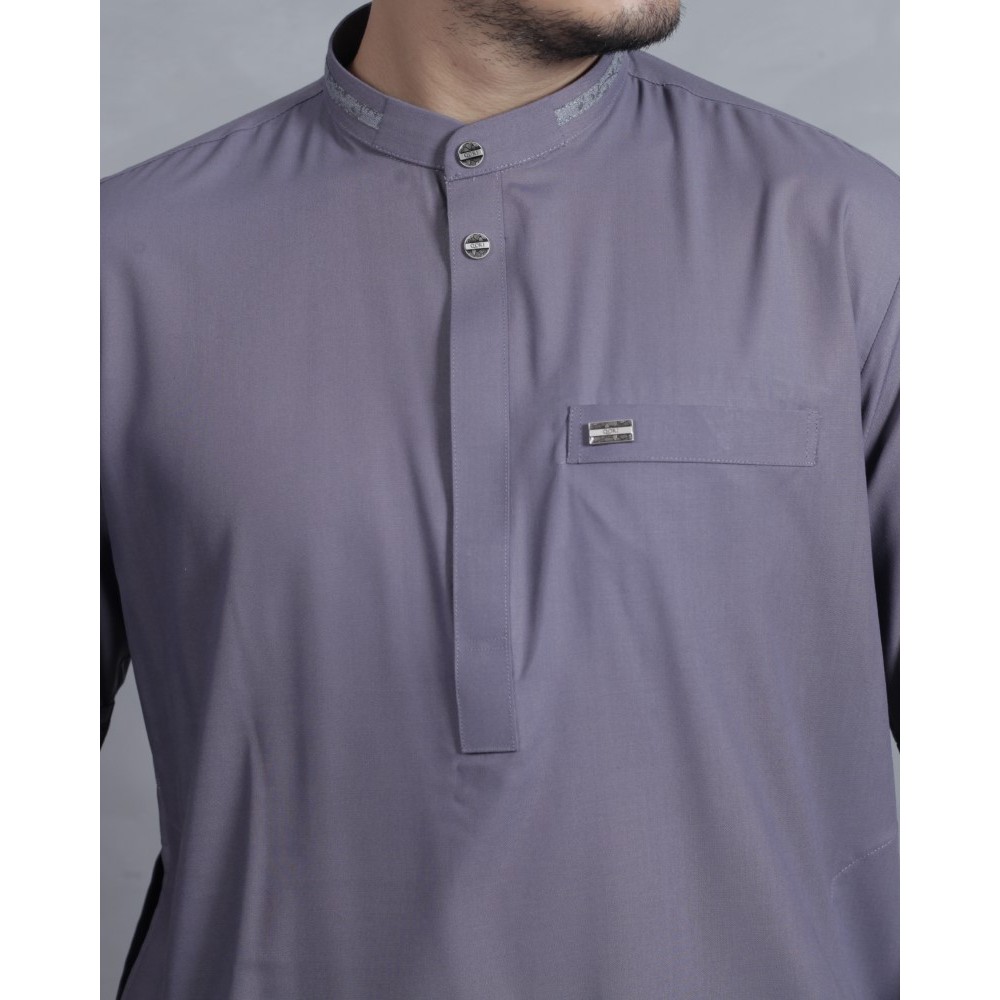 Qori Apparel Baju Koko Kurta Zubair bin Awwam (Lengan Pendek) ZUB-1