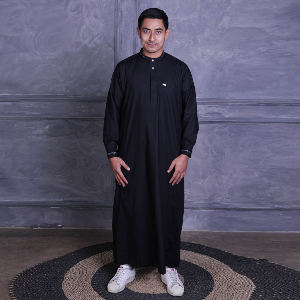 Qori Apparel Jubah Gamis Dewasa Husain bin Ali bin Abi Thalib Lengan Manset HUS-2