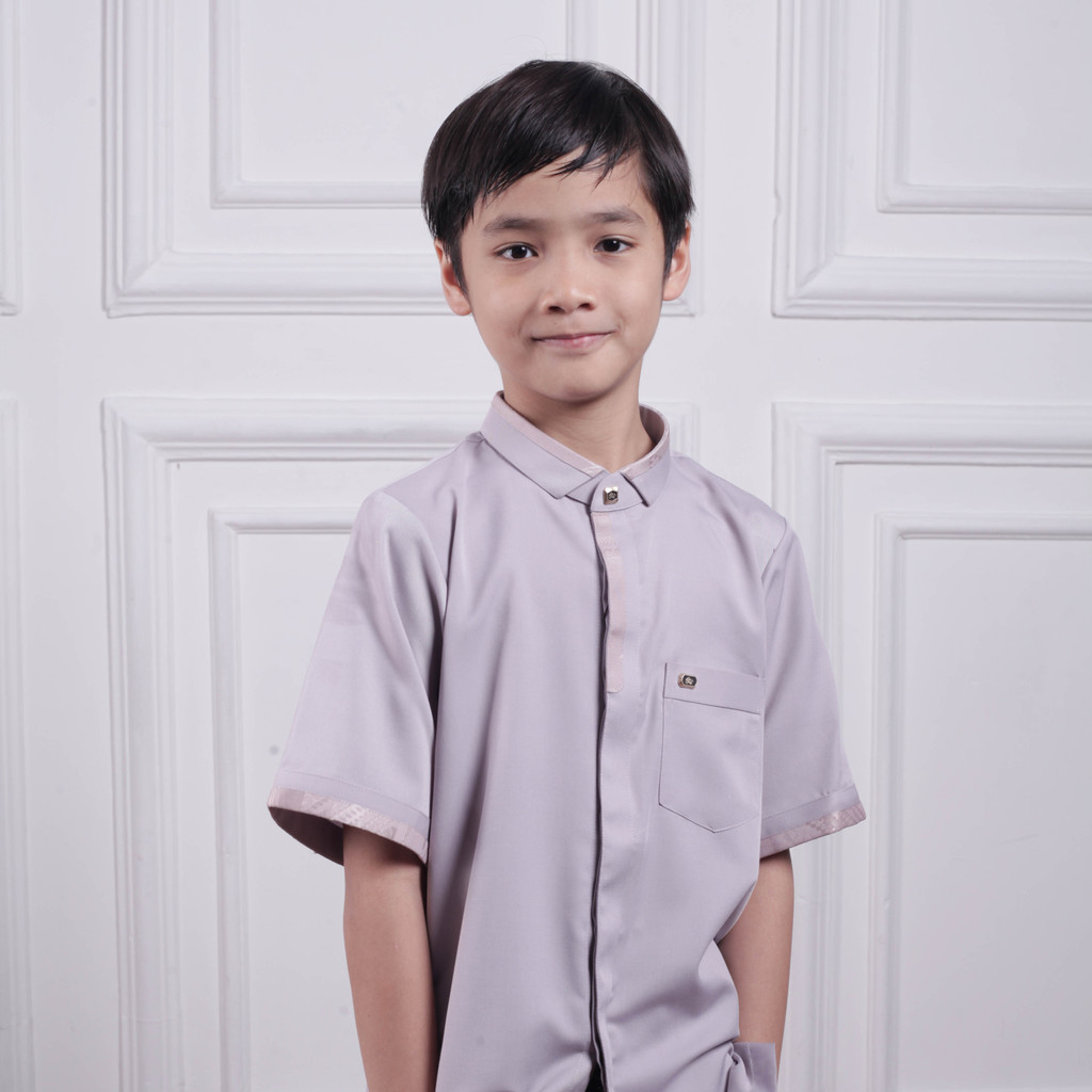 Zeecka Series Qori Apparel Baju Koko Anak (Lengan Pendek) ZKA-1