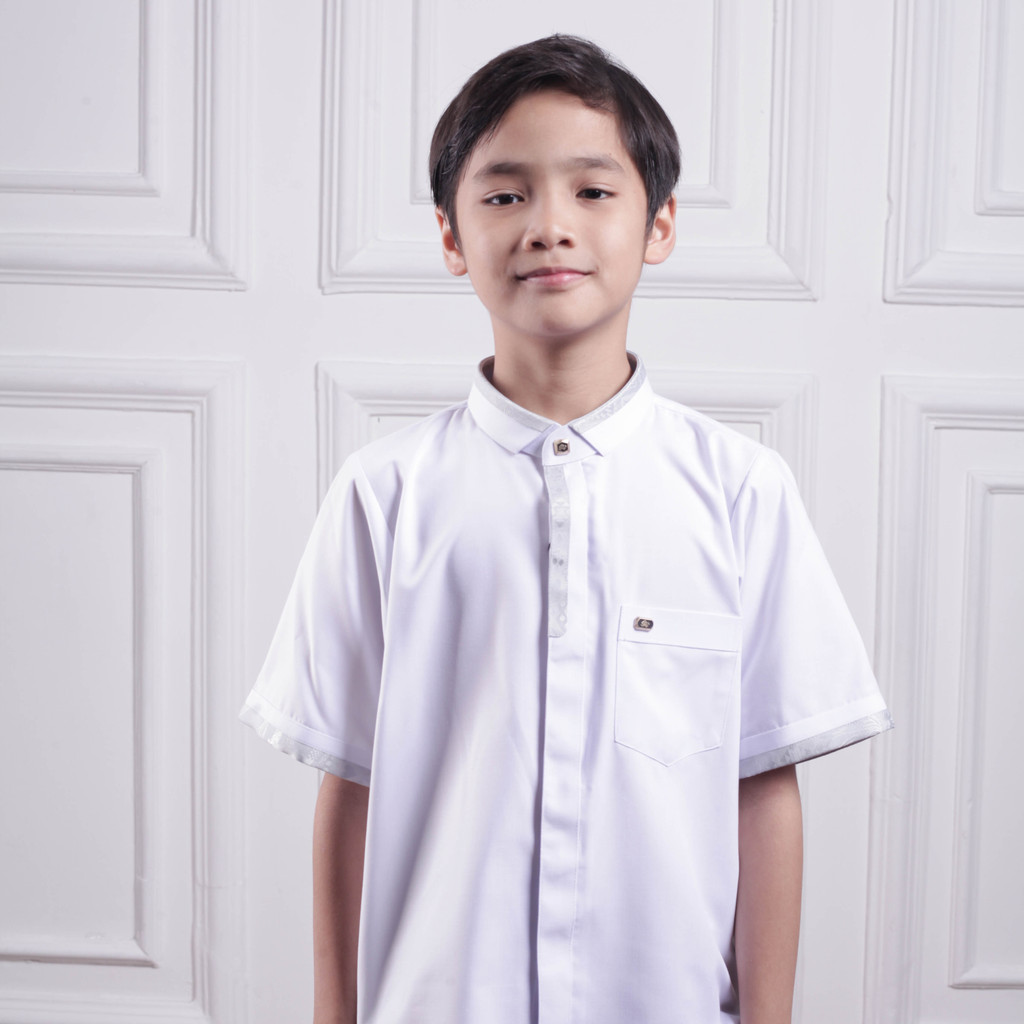 Zeecka Series Qori Apparel Baju Koko Anak (Lengan Pendek) ZKA-1