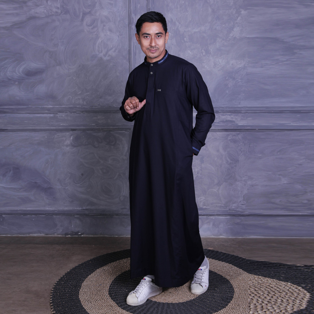 Qori Apparel Jubah Gamis Dewasa Husain bin Ali bin Abi Thalib Lengan Manset HUS-2