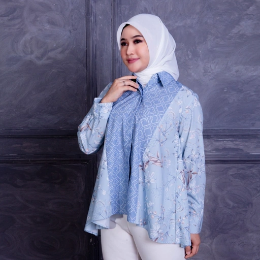Image of Qori Women - Premium Shirt Hana Series Kemeja Wanita
