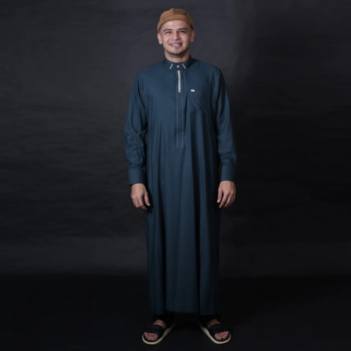 Image of Qori Apparel Jubah / Gamis Abu Ayyub Al Anshari (Lengan Manset) ABA-2
