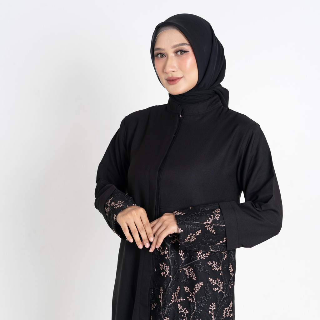 Qori Women - Gamis Brukat Dewasa Sarimbit Fariza Series QW-FZD