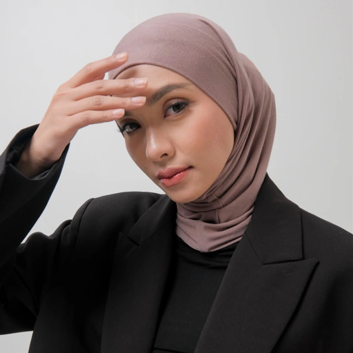 Image of Vela Tie Instant Hijab (Instant Hijab with Ties)