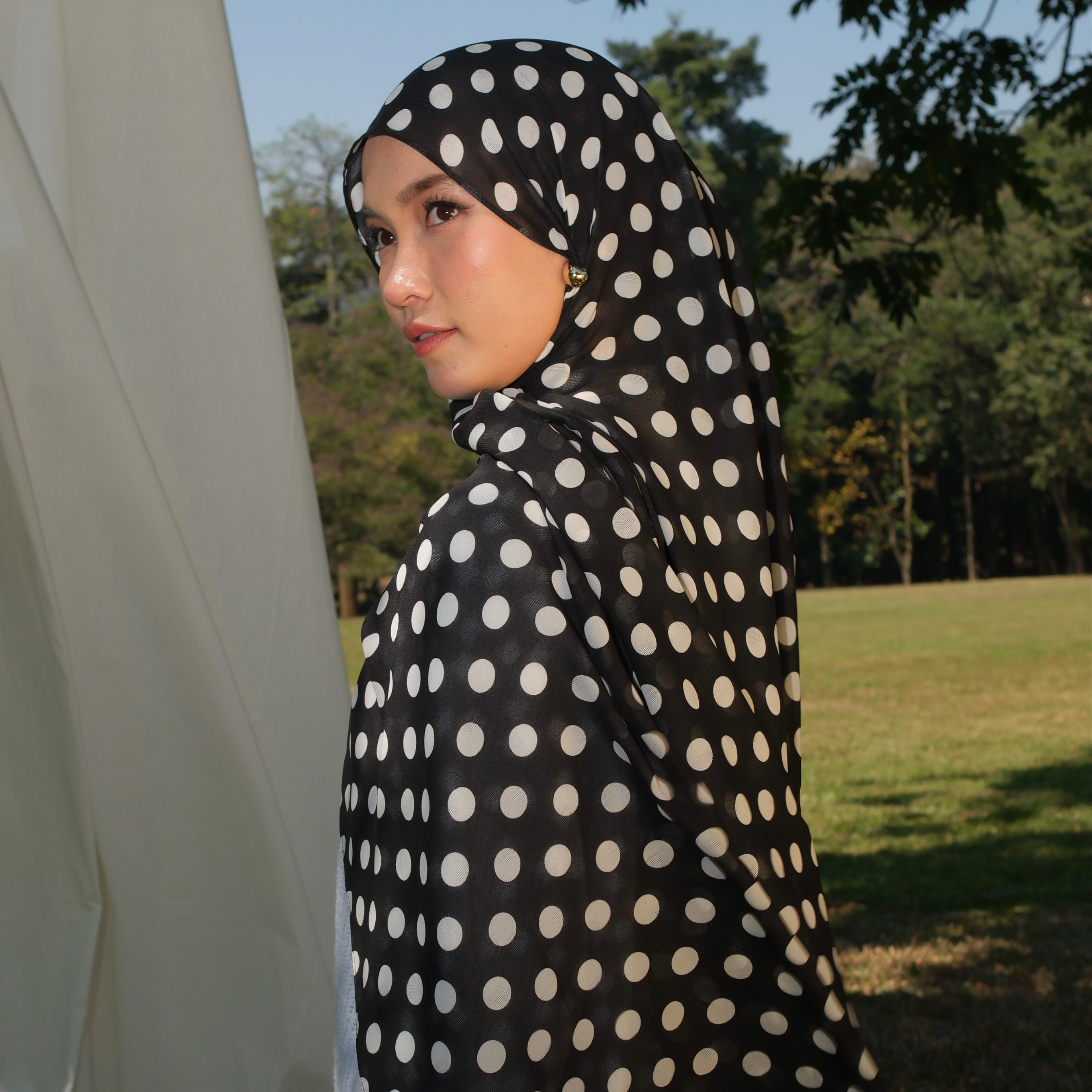 FAYE Pattern Shawl (Pattern Pashmina Chiffon & Viscose)