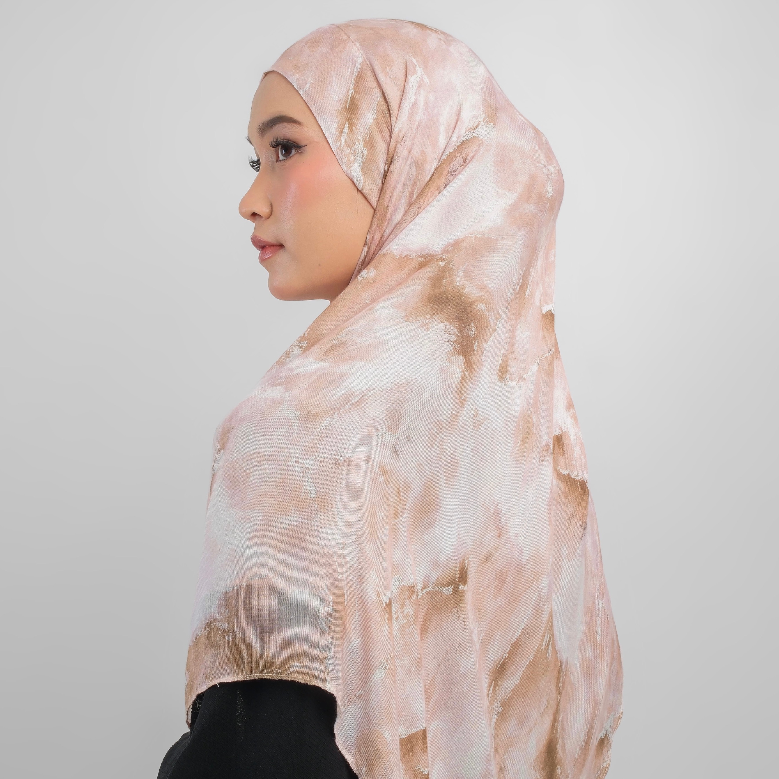 NARA French Scarve (Pattern Khimar Bandana)