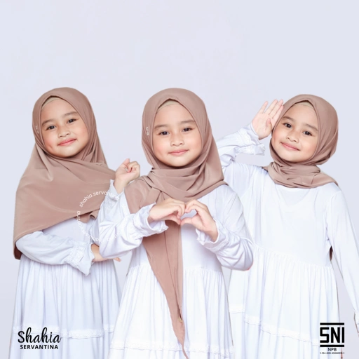 Image of Shahia Servantina - Adiba Hijab Pasmina Anak Kerudung Anak Etalase 1