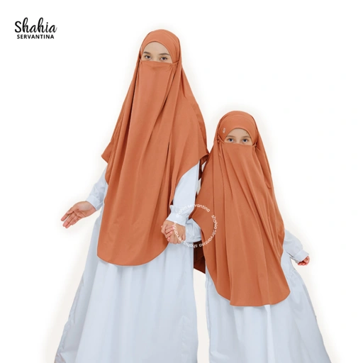 Image of Shahia Servantina - Haifa FK Instan Khimar Couple Ibu dan Anak