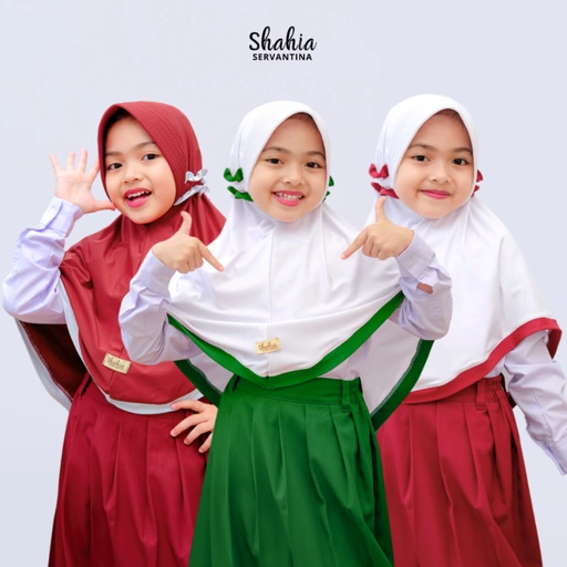 Image of Shahia Servantina - Raina Hijab sekolah Anak Perempuan