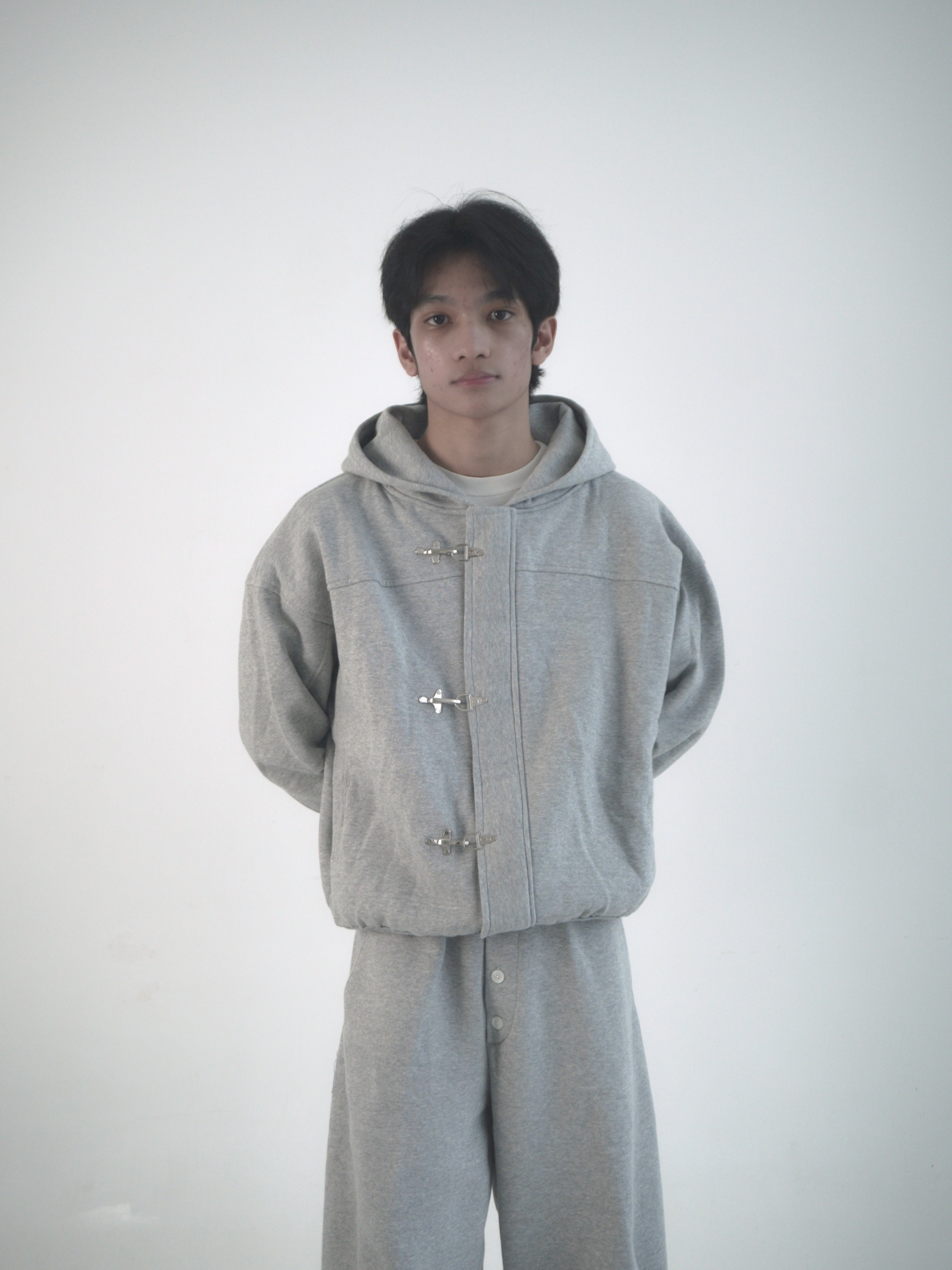 Authline - Fireman Clasp Jacket - Misty - Authlinee