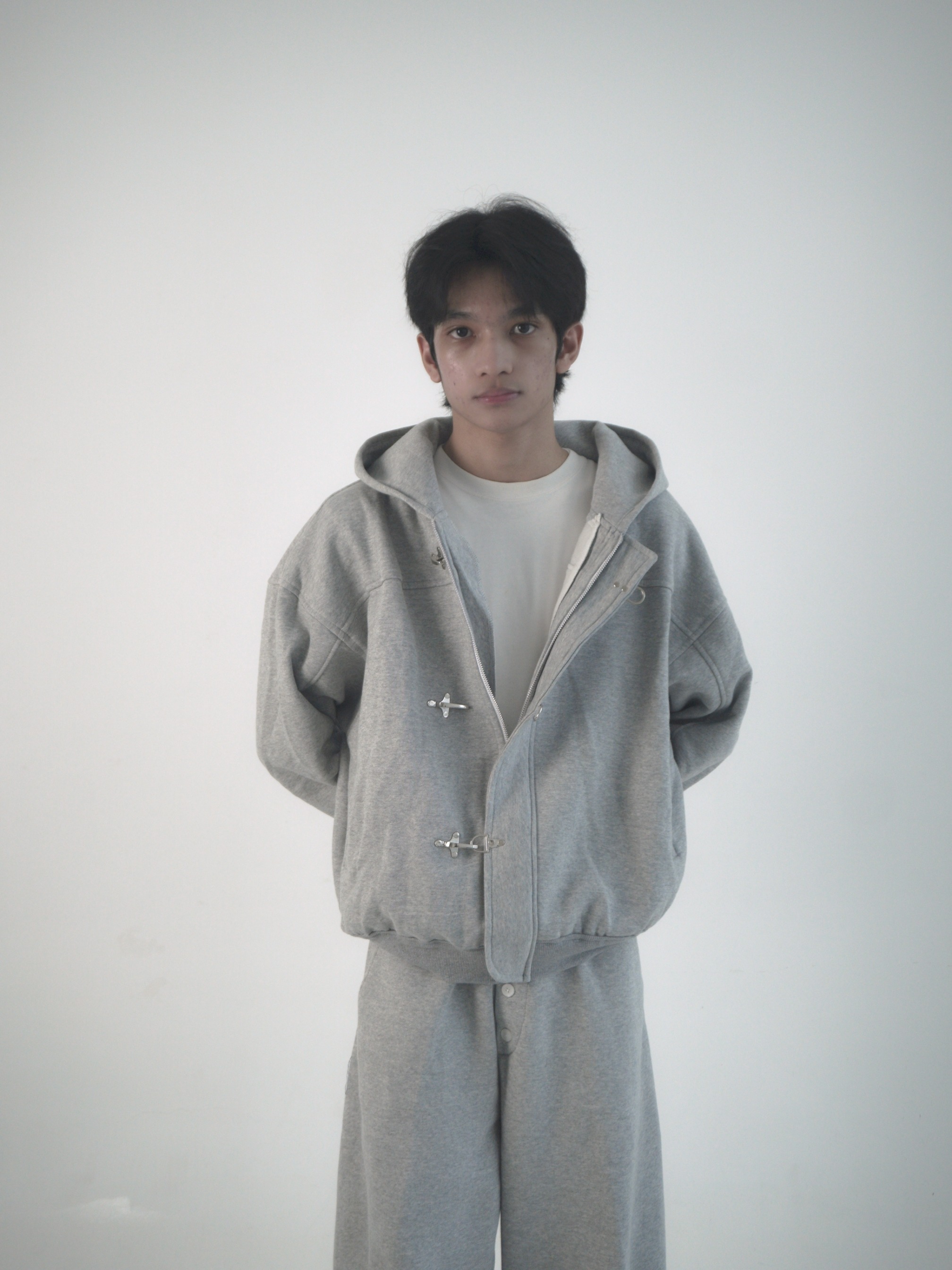 Authline - Fireman Clasp Jacket - Misty - Authlinee