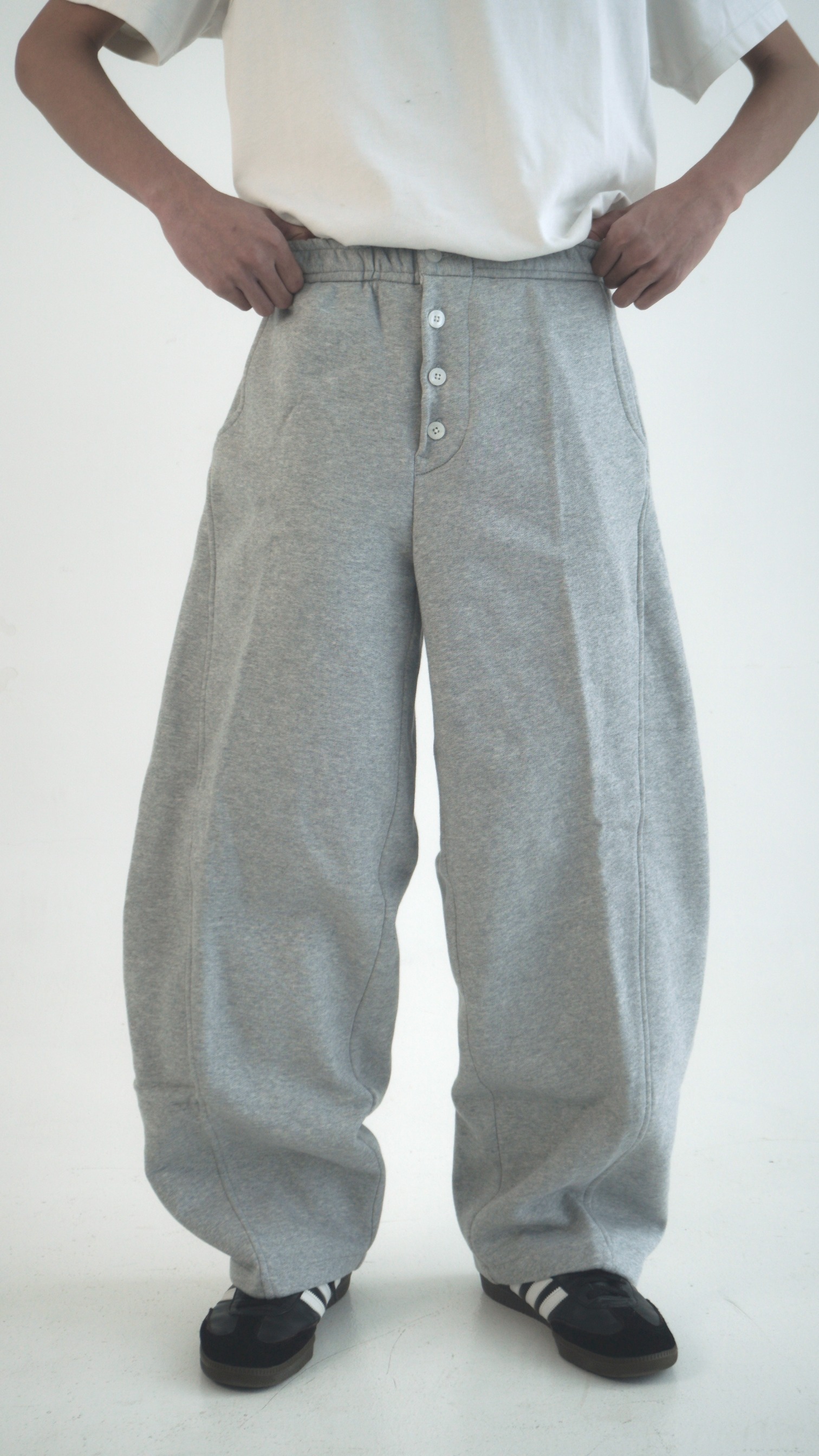 Authline - Button Up Barrel Sweatpants - Misty