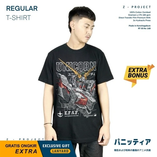 Image of Zetproject - Unicorn | Kaos Anime Lengan Pendek | OS
