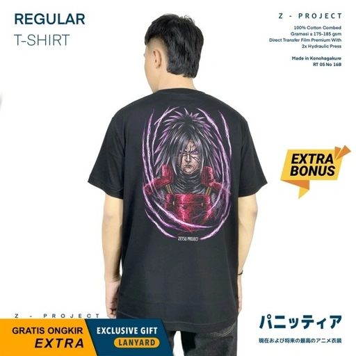 Image of Zetproject - Madara | Kaos Anime Lengan Pendek | NS