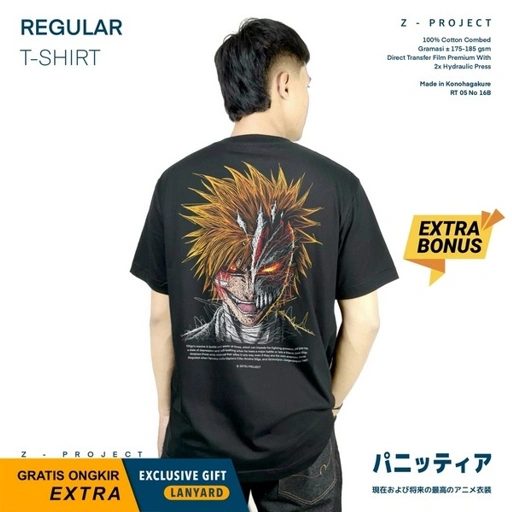 Image of Zetproject - Ichigo | Kaos Anime Lengan Pendek | OA