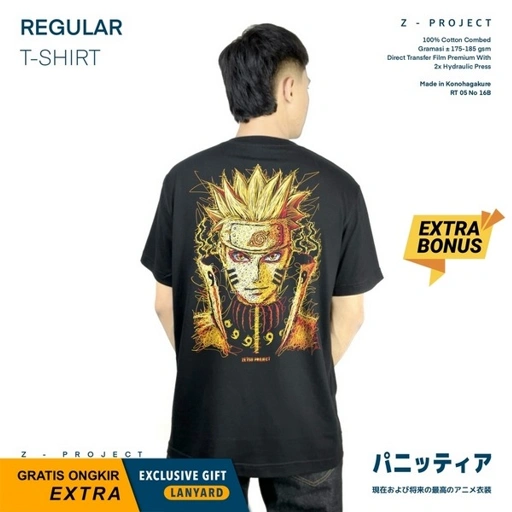 Image of Zetproject - Kyubimode | Kaos Anime Lengan Pendek | NS