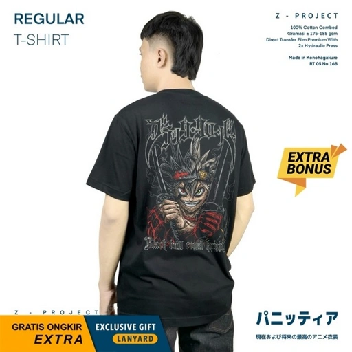 Image of Zetproject - Asta | Kaos Anime Lengan Pendek | OA