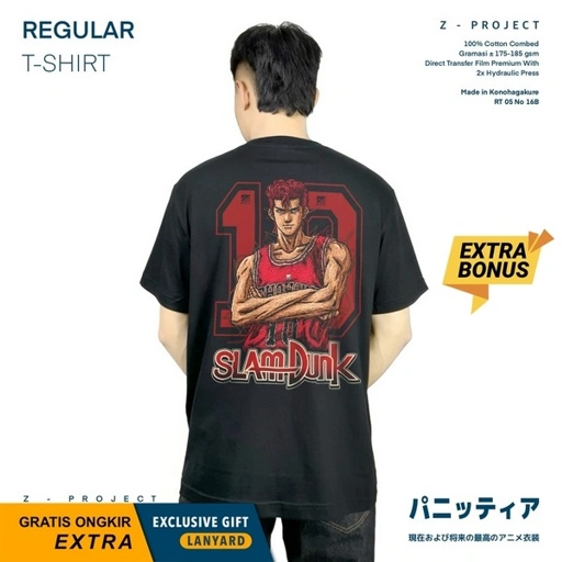 Image of Zetproject - Hanamichi | Kaos Anime Lengan Pendek | OA