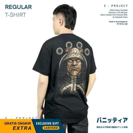 Image of Zetproject - Kuma | Kaos Anime Lengan Pendek | OP