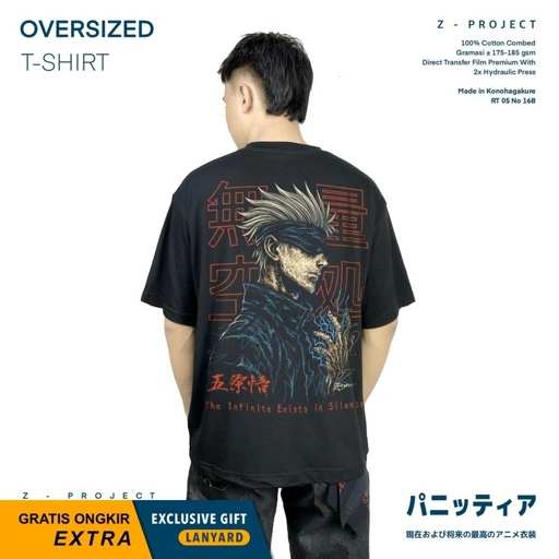 Image of Zetproject - Gojo | Tshirt Oversize Anime | JJK