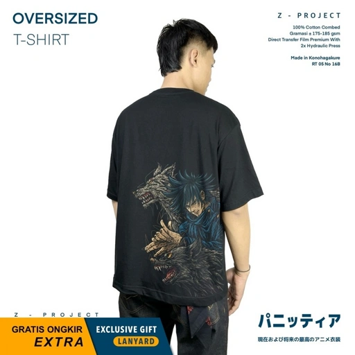 Image of Zetproject - Megumi | Tshirt Oversize Anime | JJK