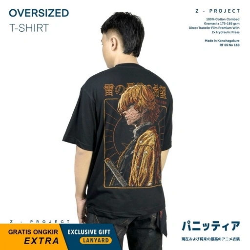 Image of Zetproject - Zenitsu | Tshirt Oversize Anime | DS