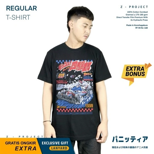 Image of Zetproject - Dash Emperor | Kaos Anime Lengan Pendek | OS