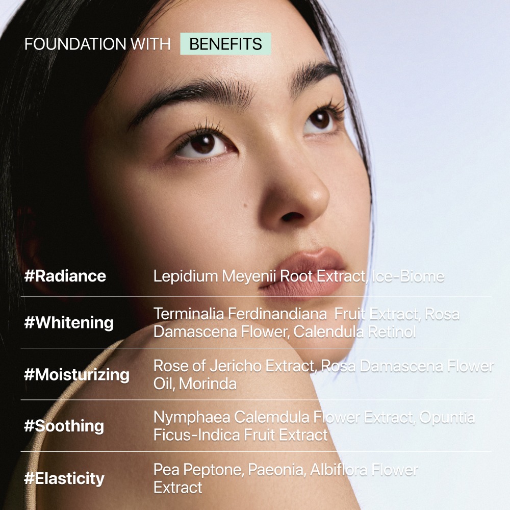 ENTROPY Organza Fit Spatula Foundation รองพื้นเนื้อบางหัวสปาตูล่า
