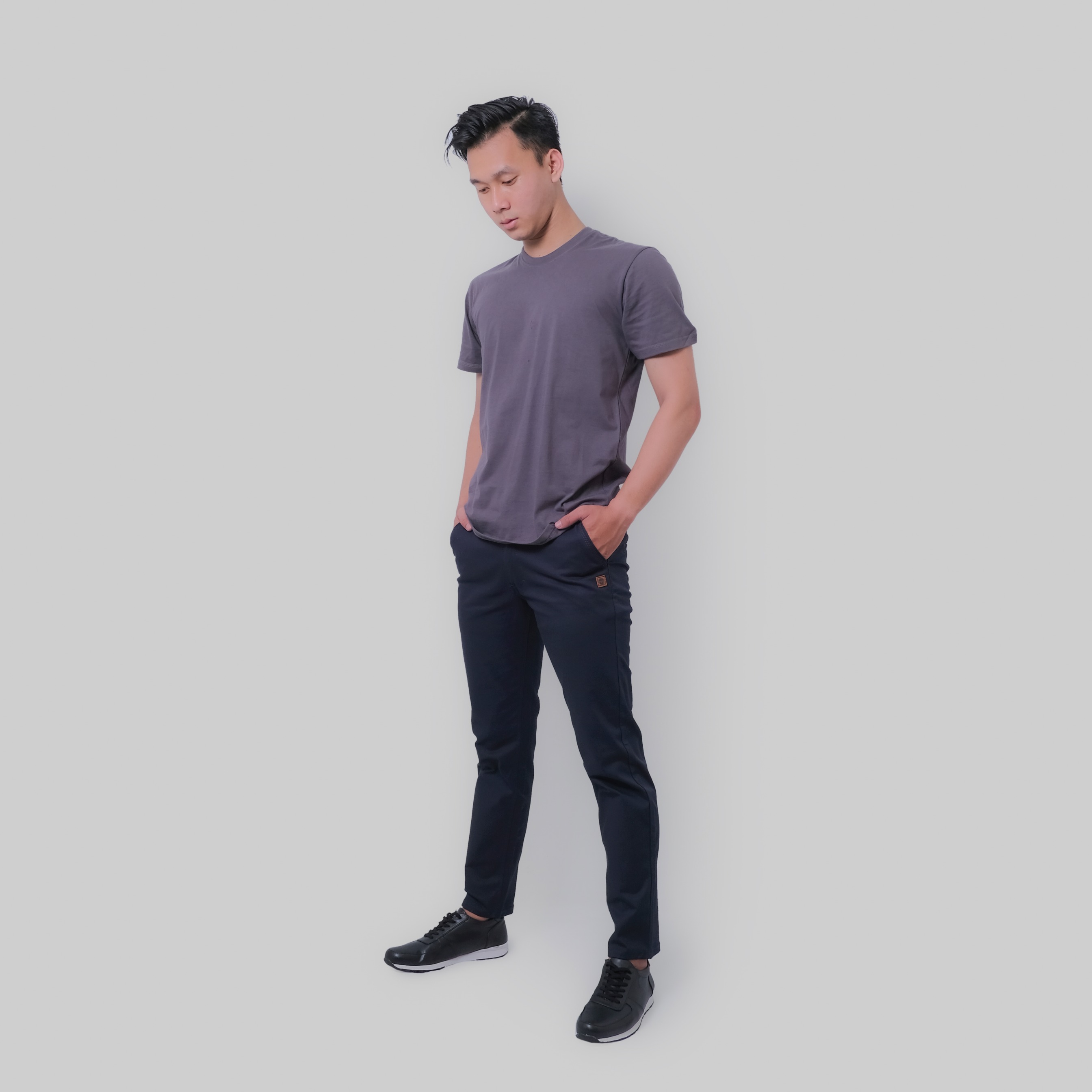 Kaos Lengan Pendek Pria Wanita Unisex - Tshirt Kaos Polos Pendek Oblong Unisex Size S-XXL