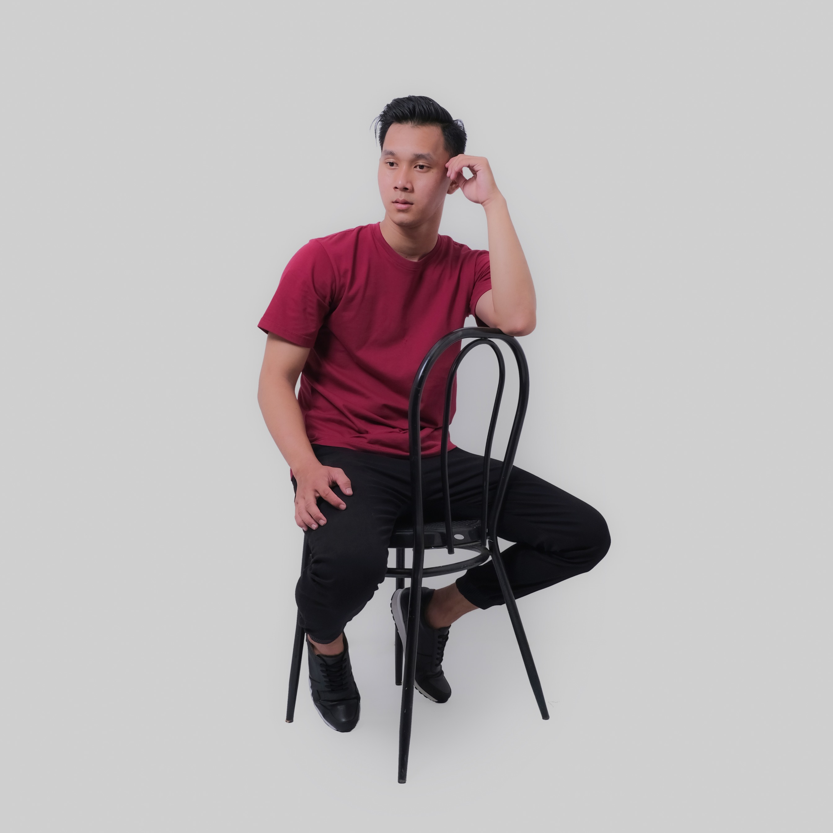 Kaos Lengan Pendek Pria Wanita Unisex - Tshirt Kaos Polos Pendek Oblong Unisex Size S-XXL