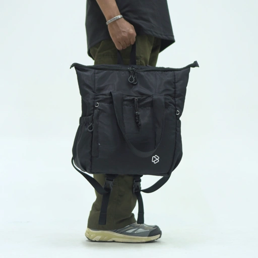 Image of Tas Ryvent Twoways Bag 2in1 Backpack & Totebag – Tas Laptop Kerja Kuliah Unisex Multifungsi