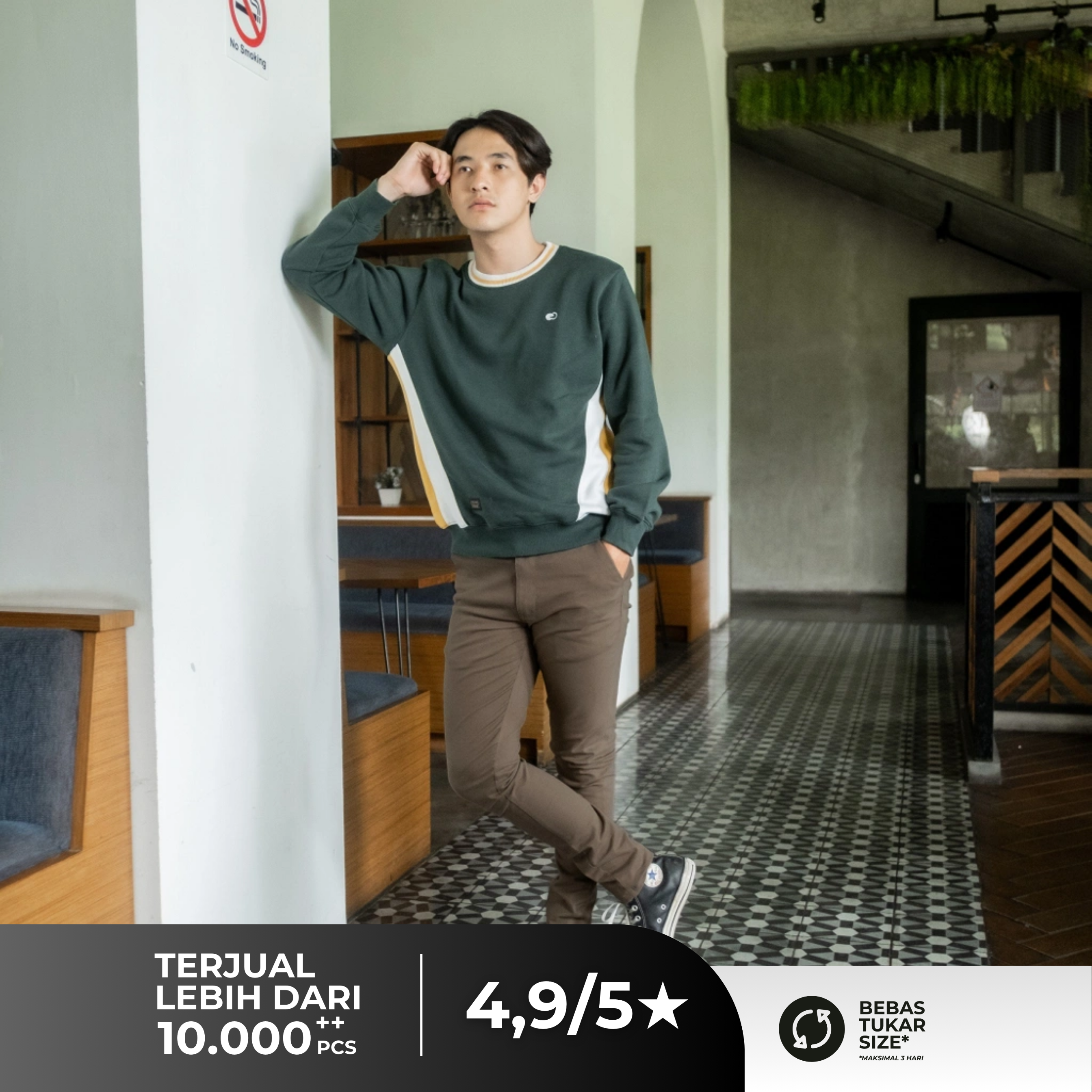 Alpha Chino Long Pants - Celana Chino Pria