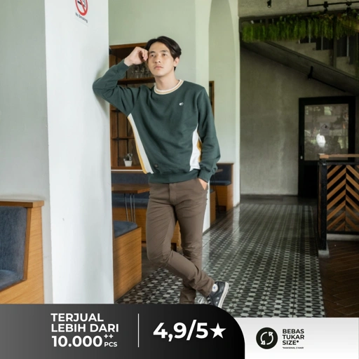 Image of Alpha Chino Long Pants - Celana Chino Pria