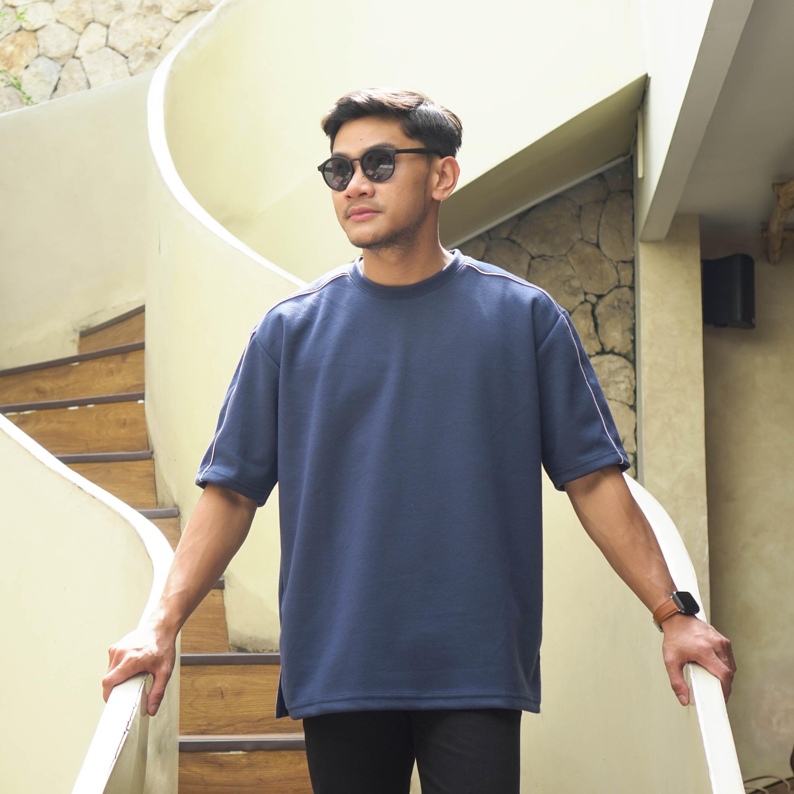 Kaos Oversize Pria Danbowl Breeze - Baju Kaos Pria Polos