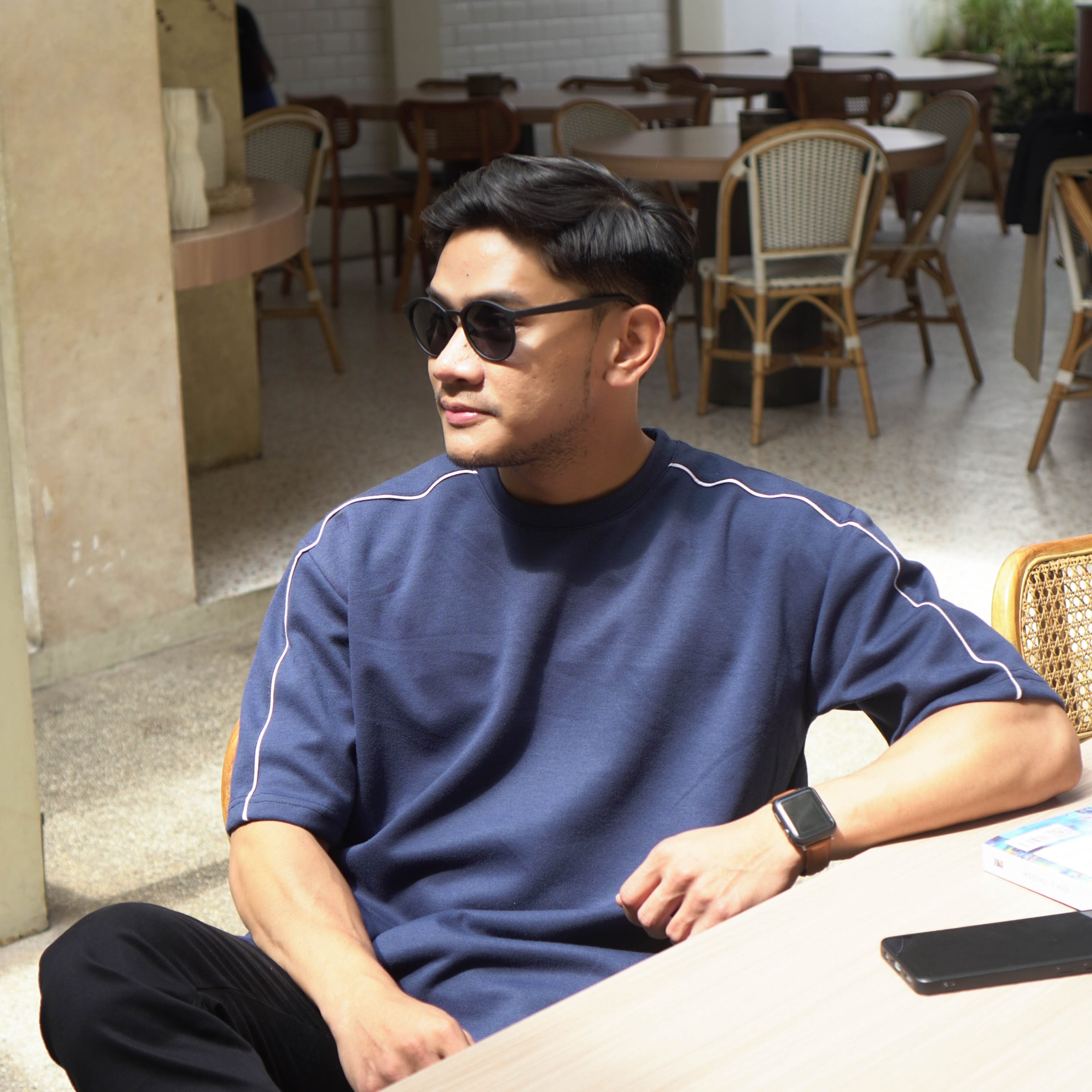 Kaos Oversize Pria Danbowl Breeze - Baju Kaos Pria Polos
