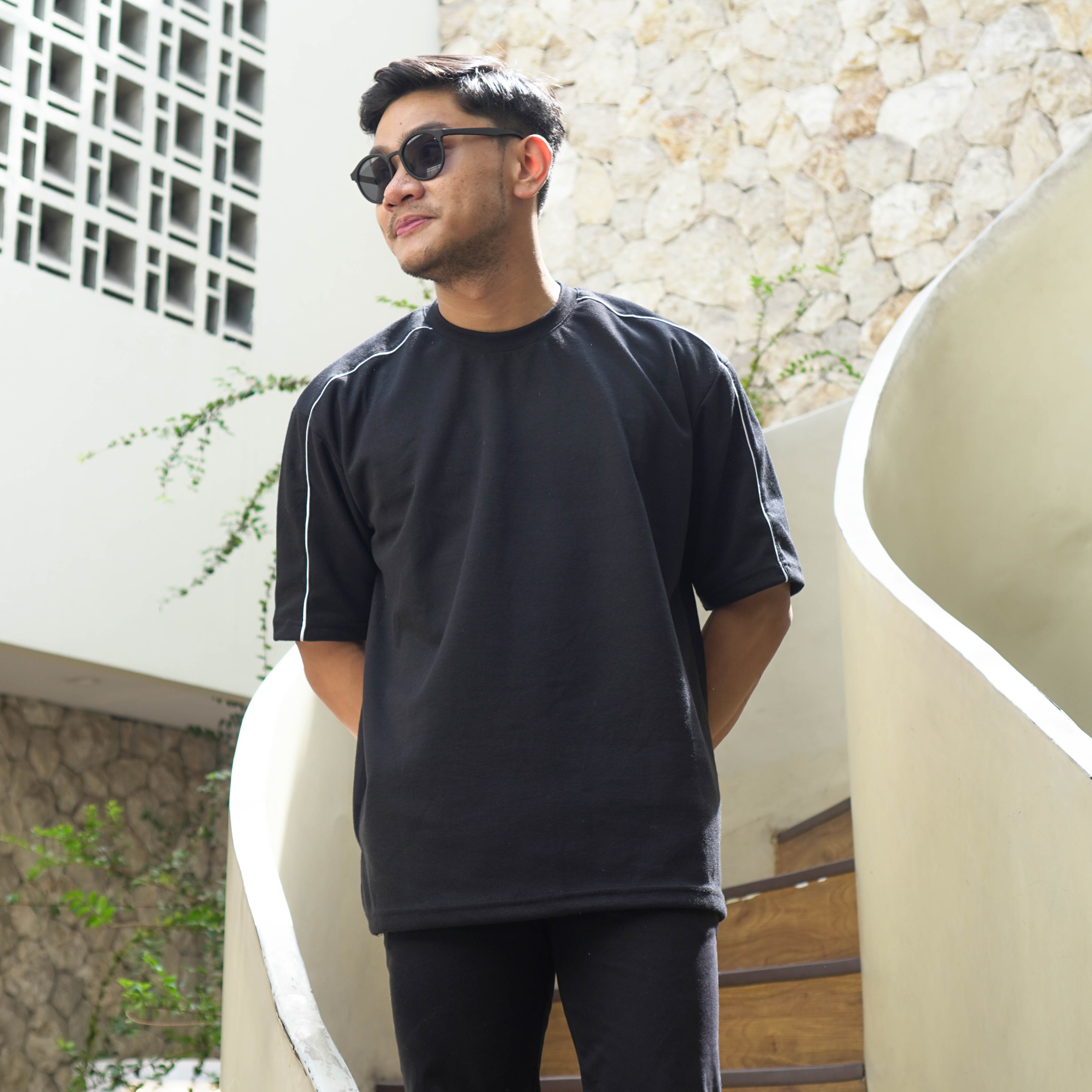 Kaos Oversize Pria Danbowl Breeze - Baju Kaos Pria Polos