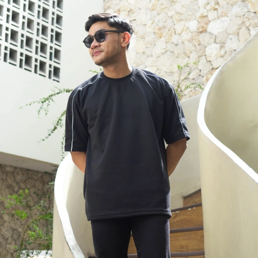 Image of Kaos Oversize Pria Danbowl Breeze - Baju Kaos Pria Polos