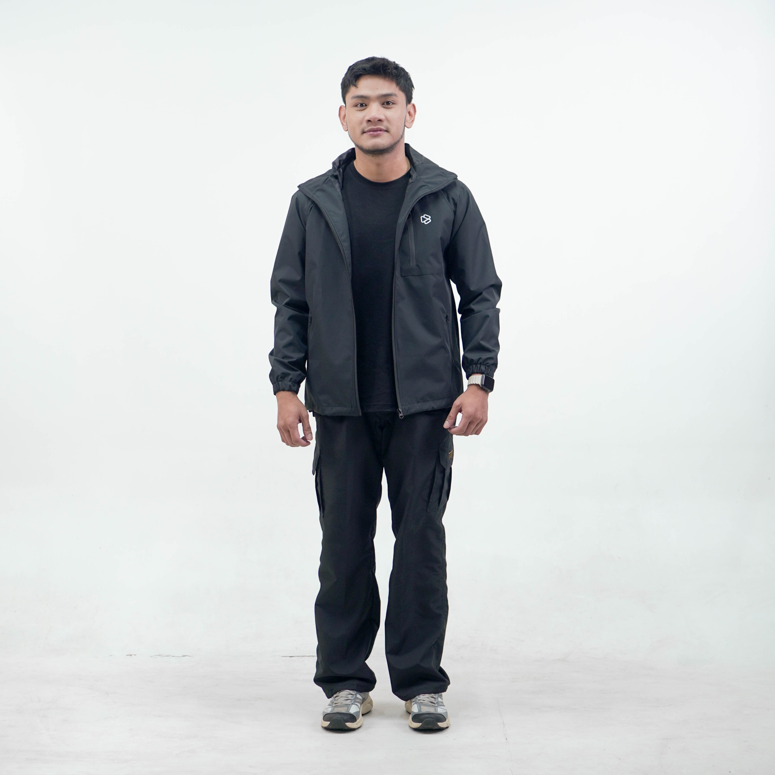 Jaket Parasut Pria Terrain-X Windproof Premium Gortex