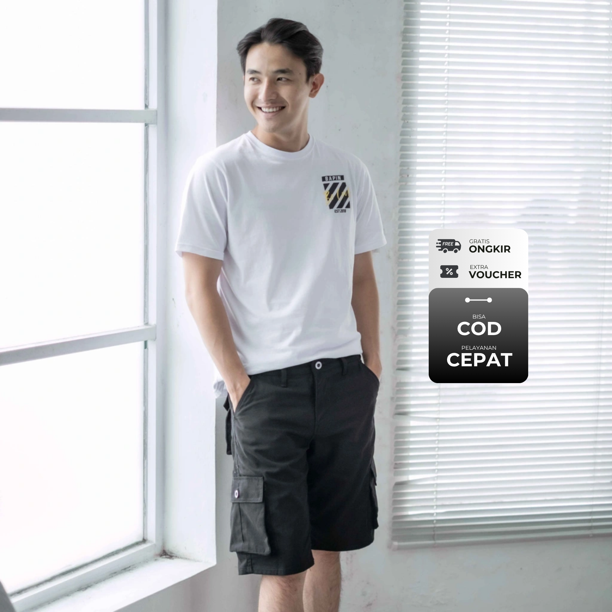 Celana Cargo Pendek Original - Short Cargo Pants