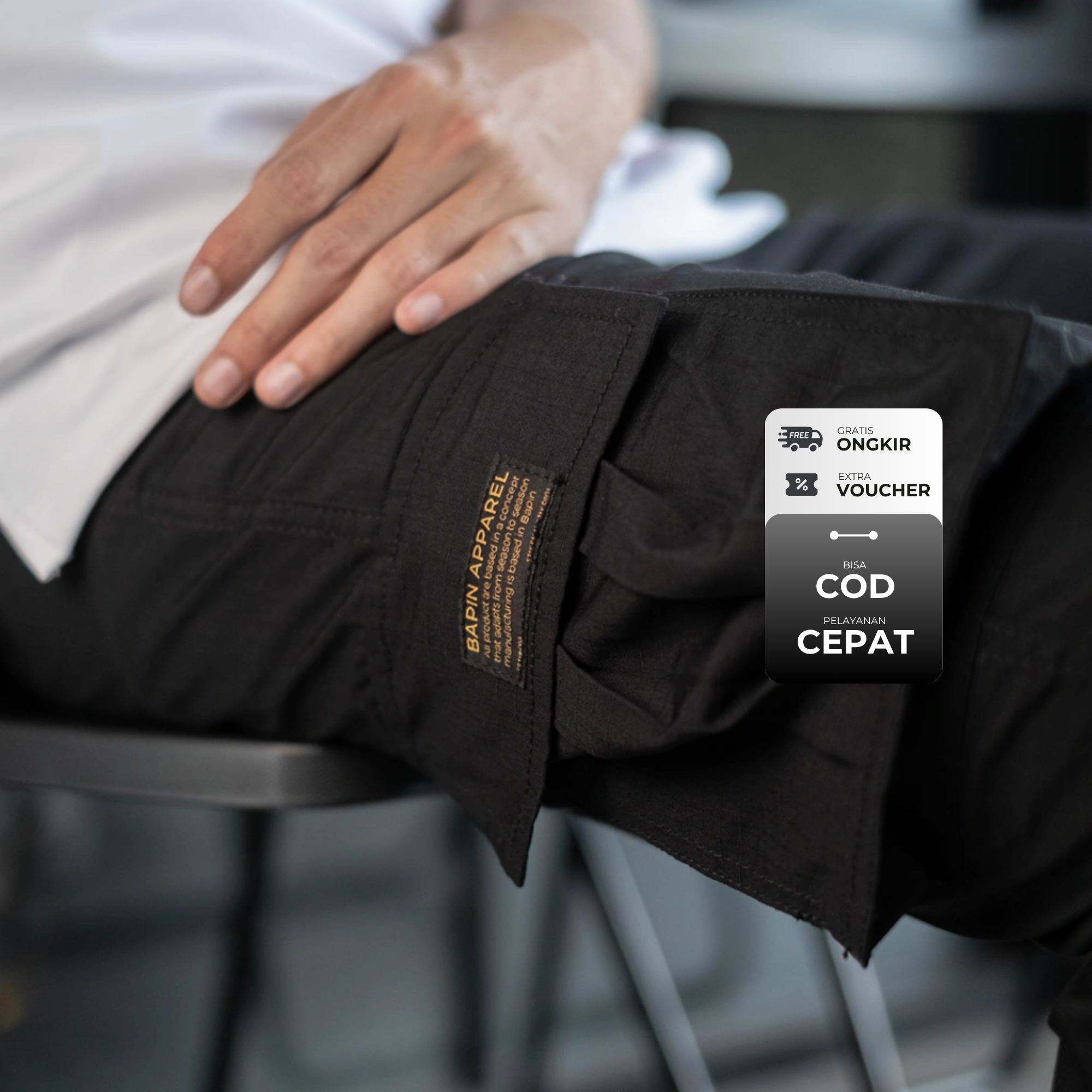 Celana Cargo Panjang Pria Walky - Long Cargo Pants