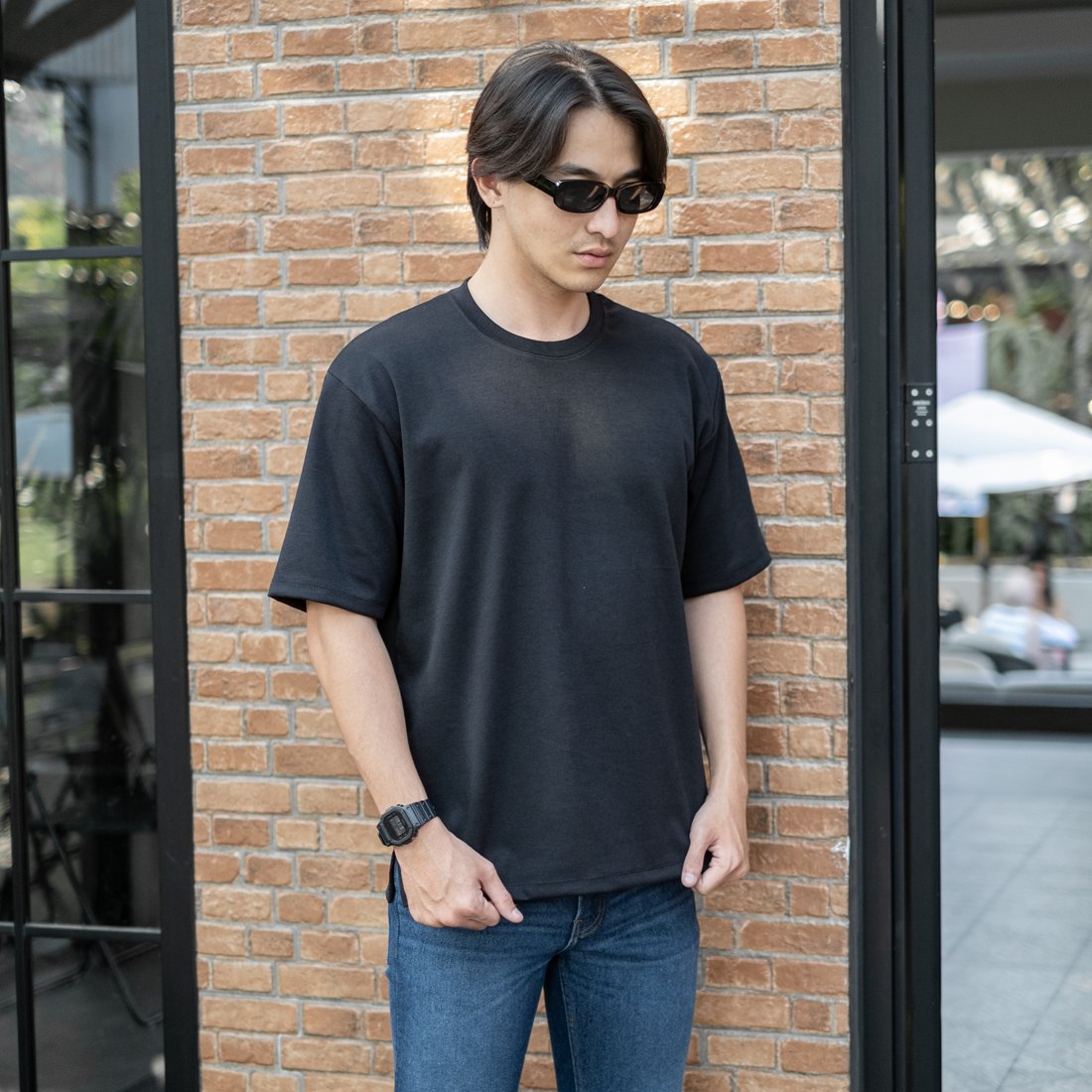 Kaos Oversize Pria Ceillo - Baju Kaos Pria Polos