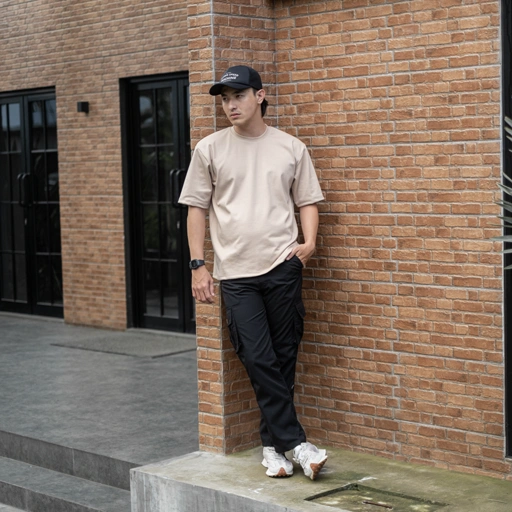 Image of Kaos Oversize Pria Ceillo - Baju Kaos Pria Polos