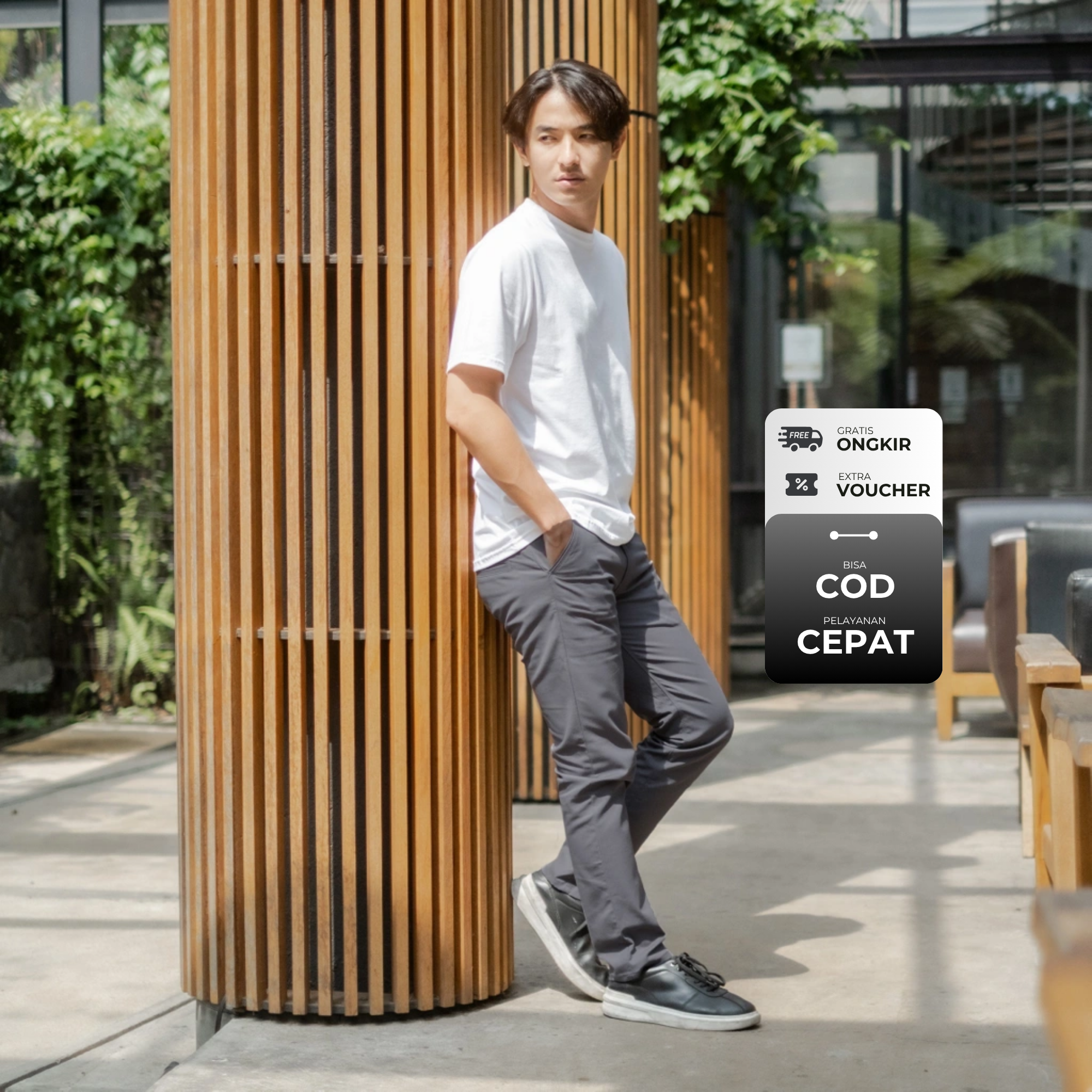 Celana Chino Panjang Original Pria