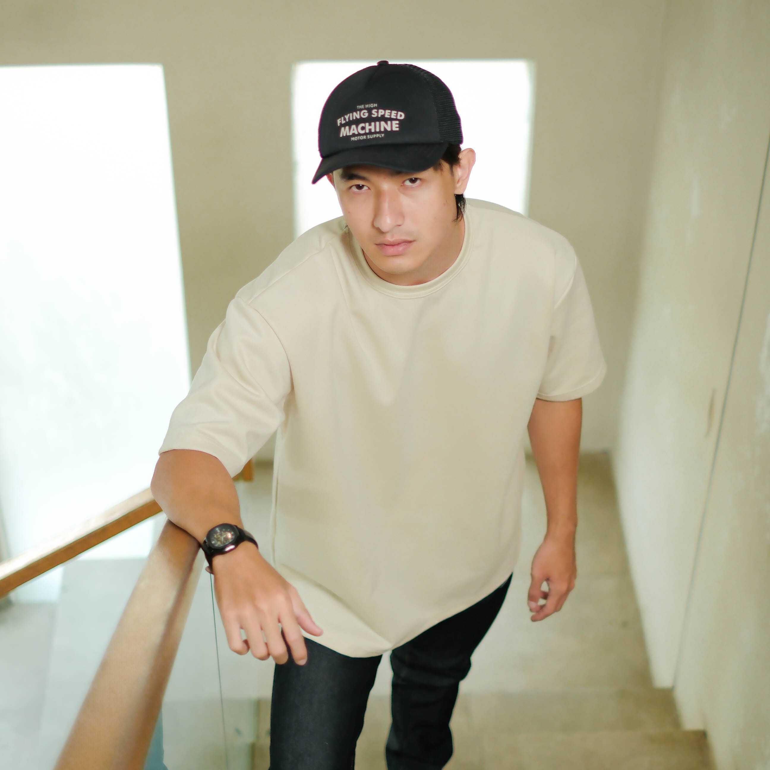Kaos Oversize Pria Elixio - Baju Kaos Pria Polos