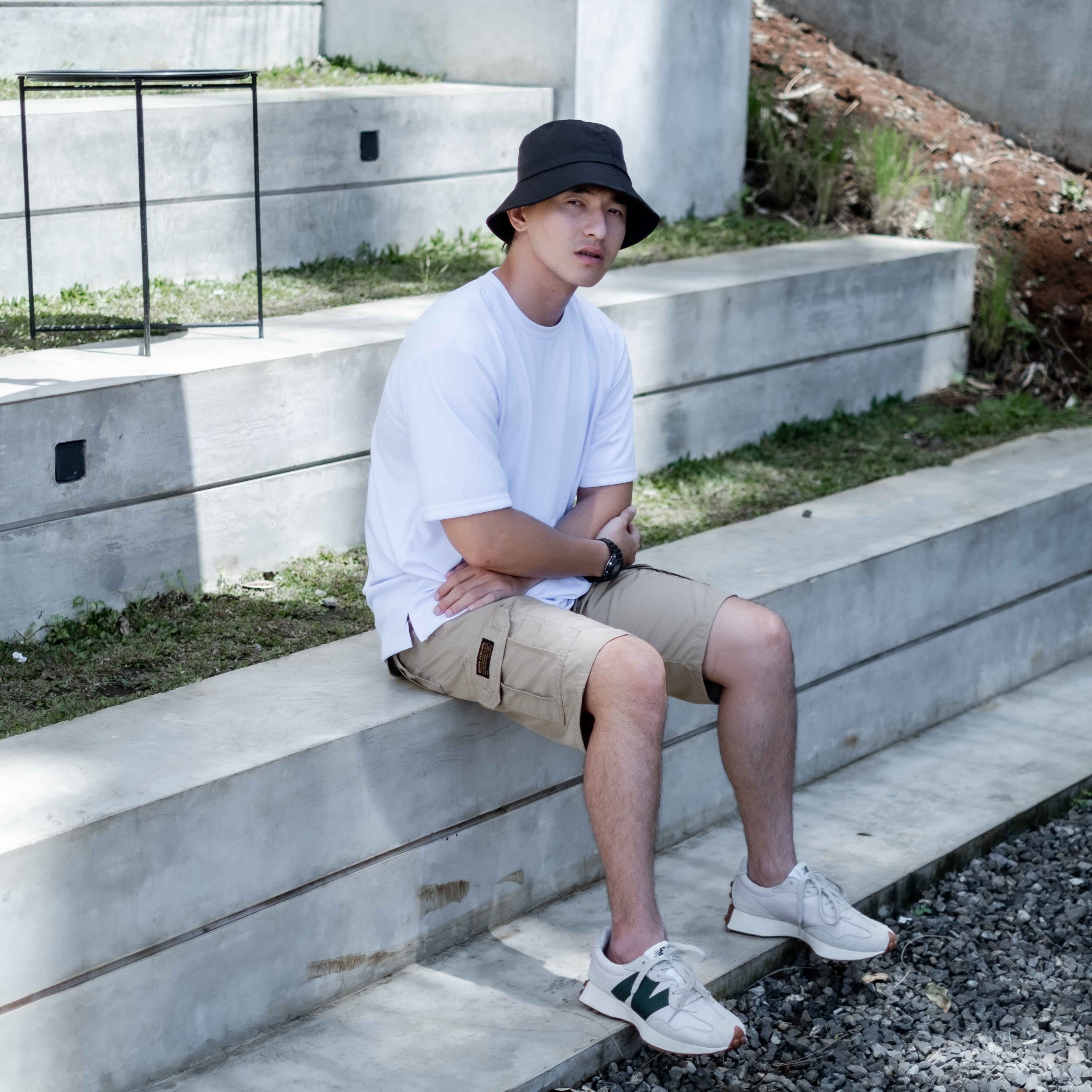 Celana Cargo Pendek Pria Trinity Pinggang Karet - Short Cargo Pants