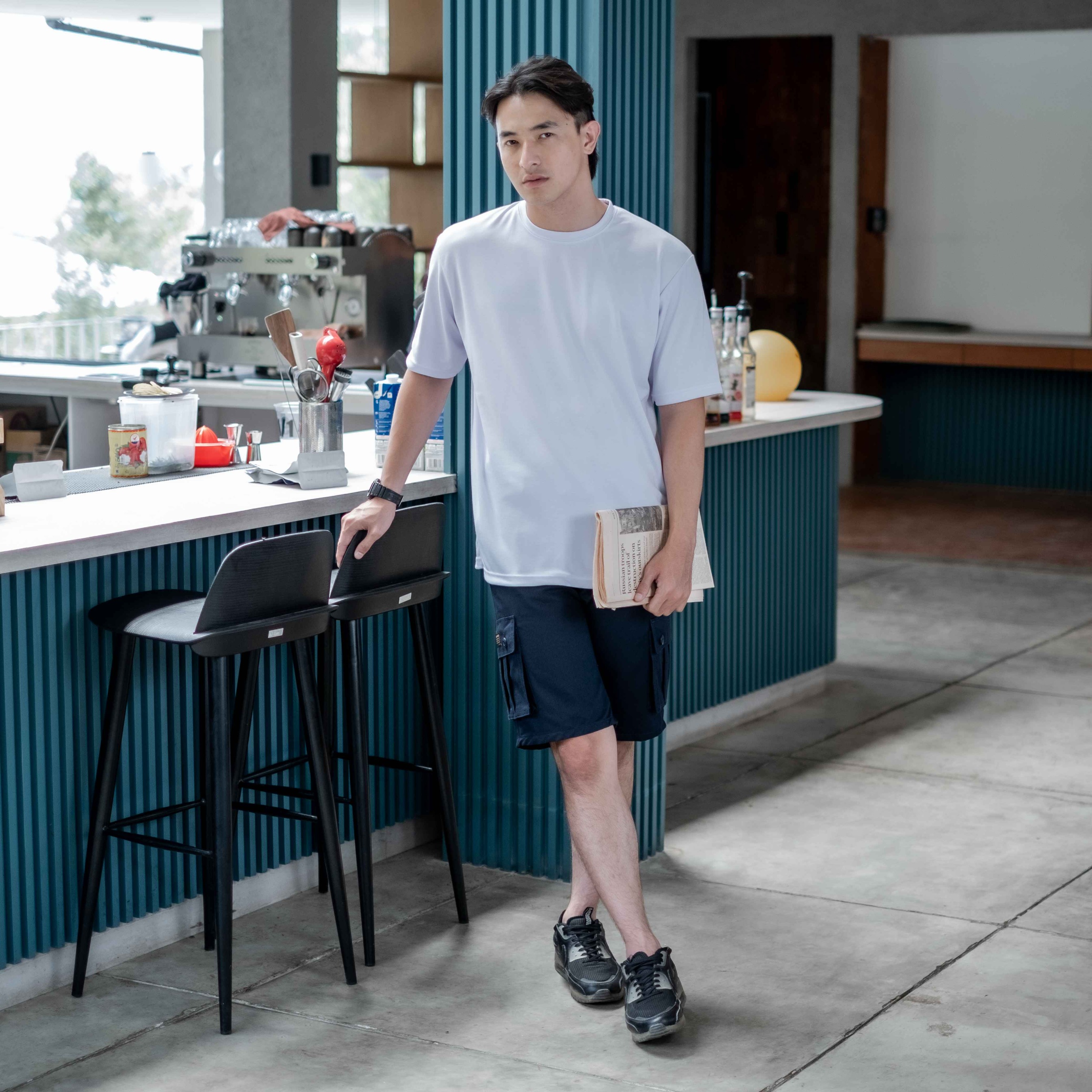 Celana Cargo Pendek Pria Iron - Short Cargo Pants