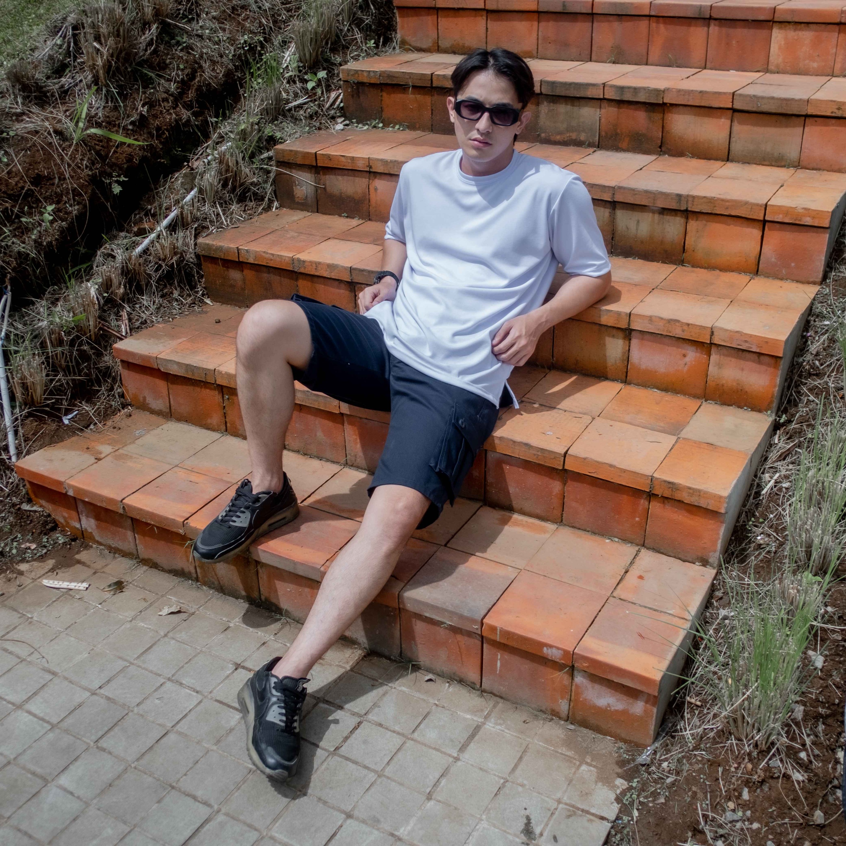 Celana Cargo Pendek Pria Iron - Short Cargo Pants
