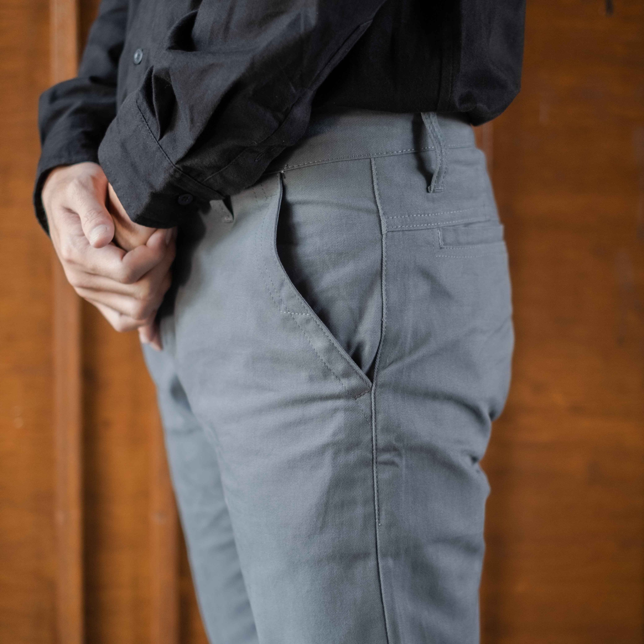Celana Chino Panjang Reguler Fit Pria - Celana Chino Non Stretch Original