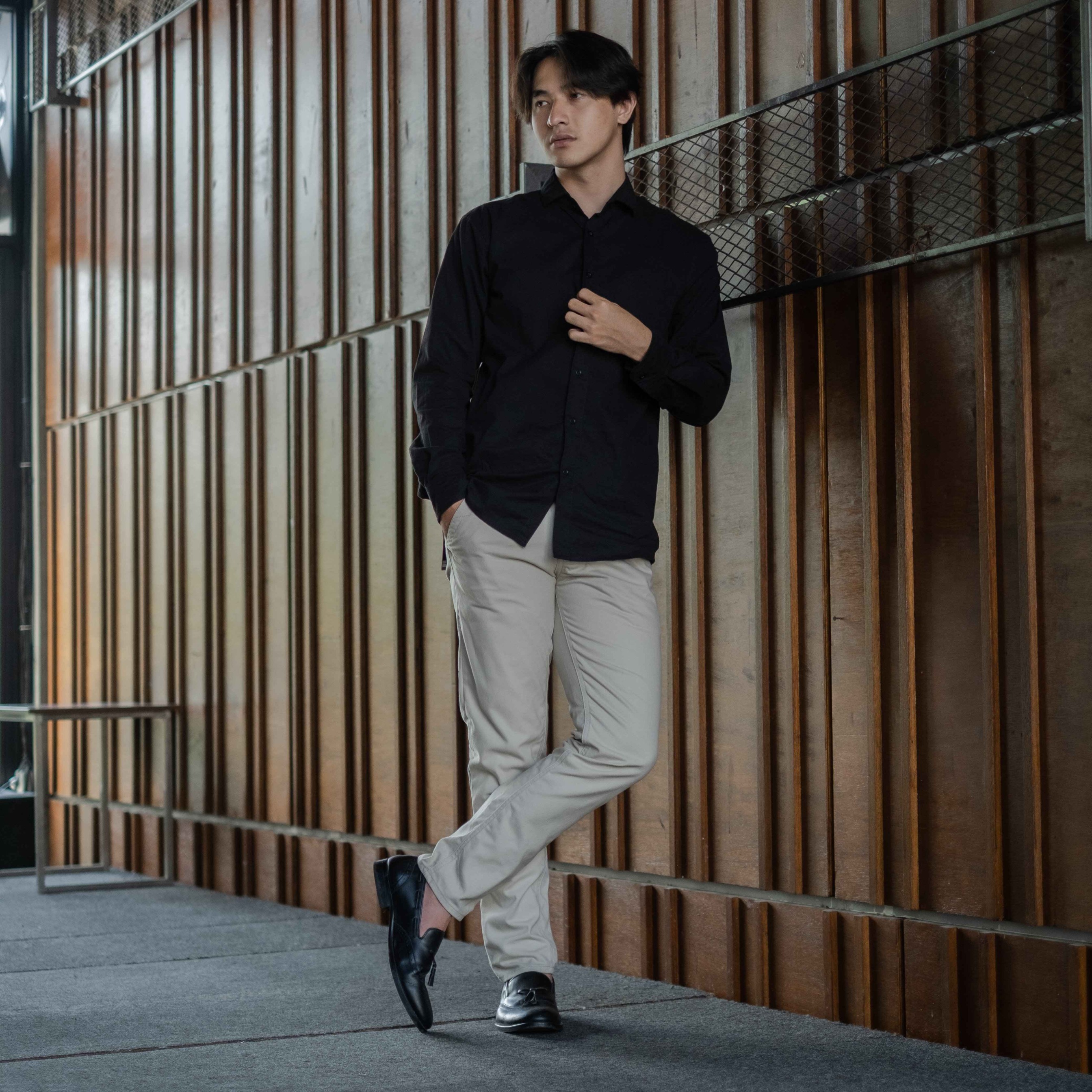 Celana Chino Panjang Reguler Fit Pria - Celana Chino Non Stretch Original